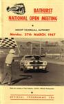 Programme cover of Bathurst Mount Panorama, 27/03/1967