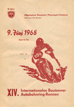 Programme cover of Bautzener Autobahnring, 09/06/1968
