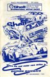Programme cover of Baypark Raceway, 21/10/1979