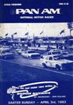 Programme cover of Baypark Raceway, 03/04/1983