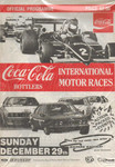 Programme cover of Baypark Raceway, 29/12/1985