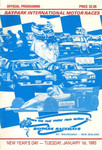 Programme cover of Baypark Raceway, 01/01/1985