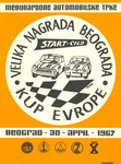 Programme cover of Belgrade-Usce, 30/04/1967