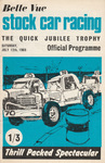 Programme cover of Belle Vue Stadium, 12/07/1969