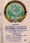 Programme cover of Belvedere Circuit, 04/12/1960