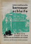 Programme cover of Bernauer Schleife, 31/05/1970