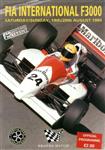Programme cover of Brands Hatch Circuit, 20/08/1989