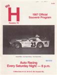 Programme cover of Big H Motor Speedway, 03/10/1987