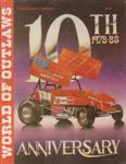 Programme cover of Big H Motor Speedway, 16/03/1988