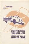 Programme cover of Bikernieki, 29/09/1968