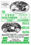 Programme cover of Billown Circuit, 02/06/1992