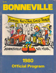 Programme cover of Bonneville Salt Flats, 1980