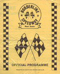 Programme cover of Borderline Speedway