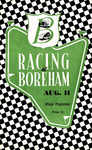 Programme cover of Boreham Racing Circuit, 11/08/1951