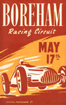 Programme cover of Boreham Racing Circuit, 17/05/1952