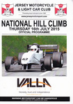 Programme cover of Bouley Bay Hill Climb, 16/07/2015