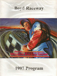Programme cover of Boyd Speedway, 1997