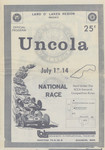 Programme cover of Brainerd International Raceway, 14/07/1974