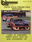 Programme cover of Brainerd International Raceway, 19/06/1977