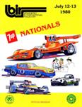 Programme cover of Brainerd International Raceway, 13/07/1980