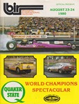 Programme cover of Brainerd International Raceway, 24/08/1980