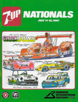 Programme cover of Brainerd International Raceway, 12/07/1981