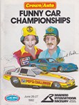 Programme cover of Brainerd International Raceway, 27/06/1982