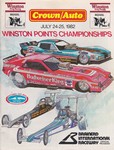 Programme cover of Brainerd International Raceway, 25/07/1982