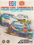 Programme cover of Brainerd International Raceway, 08/08/1982