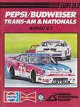Programme cover of Brainerd International Raceway, 07/08/1983
