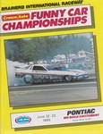 Programme cover of Brainerd International Raceway, 23/06/1985