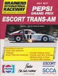 Programme cover of Brainerd International Raceway, 17/07/1988