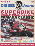Programme cover of Brainerd International Raceway, 09/06/1991