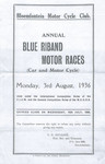 Programme cover of Brandkop, 03/08/1936