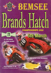 Programme cover of Brands Hatch Circuit, 05/03/2000