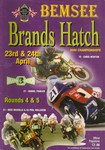 Programme cover of Brands Hatch Circuit, 24/04/2000