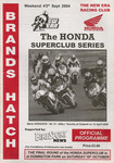 Programme cover of Brands Hatch Circuit, 05/09/2004