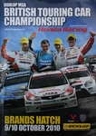 Programme cover of Brands Hatch Circuit, 10/10/2010