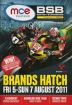 Programme cover of Brands Hatch Circuit, 07/08/2011