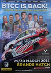 Programme cover of Brands Hatch Circuit, 30/03/2014