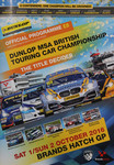Programme cover of Brands Hatch Circuit, 02/10/2016