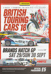 Programme cover of Brands Hatch Circuit, 30/09/2018