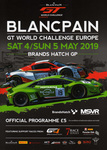 Programme cover of Brands Hatch Circuit, 05/05/2019