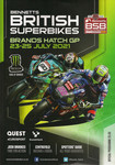 Programme cover of Brands Hatch Circuit, 25/07/2021