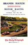 Programme cover of Brands Hatch Circuit, 12/05/1951
