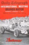 Programme cover of Brands Hatch Circuit, 01/08/1955