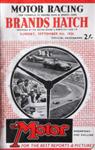 Programme cover of Brands Hatch Circuit, 09/09/1956