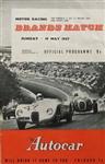 Programme cover of Brands Hatch Circuit, 19/05/1957