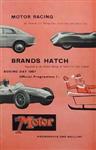 Programme cover of Brands Hatch Circuit, 26/12/1957