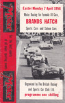 Programme cover of Brands Hatch Circuit, 07/04/1958
